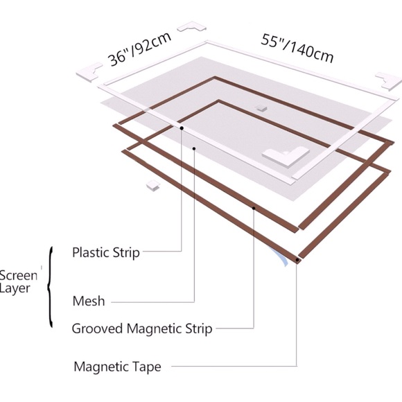 Magnetic Window Screen - Picture 8 of 8